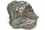 Metallic, Needle-Like Pyrolusite Crystals - Morocco #218081-1